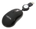 Logilink Maus USB Mini optisch  800dpi m. Kabeleinzug