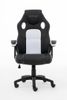 Raptor Gaming Stuhl GS-40 PU + fabric           schwarz/weiß