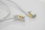Wantec Patchkabel SSTP CAT7 Ste.CAT6a d=4mm up 90+180° 1m gr