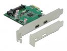 DELOCK PCI Expr x1 Karte > 2x ext SuperSpeed USB 3.2G1 C Bu