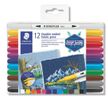 STAEDTLER Fasermaler D.spitze textil 12ST