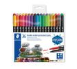 STAEDTLER Fasermaler D.spitze permanent 36ST