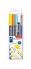 STAEDTLER Wassermalset Vögel(3Pinselmarkern, 1Pigment Liner
