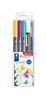 STAEDTLER Wassermalset Schmetterling(3Pinselmarkern, 1Pigmen