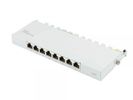 Good Connections Patchpanel Cat.6  8-Port 0,5 HE lichtgrau