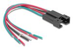DELOCK Fassung für 22mm 6 Pin Taster oder Schalter