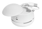 WEDO Tischstaubsauger W2D2 wiederaufladbar USB  Kabel weiß