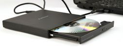 gembird DVW EXT SLIM DVD-USB-04 black USB2.0 DVD8x CD24x