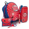 WEDO Kinder-Rucksack Spider Netztaschen innen/außen ROT