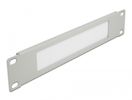 DELOCK 10" Kabelmanagement Bürstenleiste 1HE grau