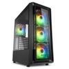 Sharkoon Gehäuse TK4         RGB    ATX       1xGlas schwarz