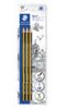 STAEDTLER Bleistift Noris HB 3x Blisterkarte