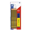 STAEDTLER Bleistifte HB Noris 120 Big Pack + 1 Textmarker retail