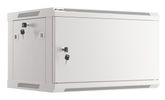 LANBERG 19" 6U 600x450 Wandgehäuse Metalltür (FlatPack) gr