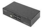 DIGITUS KVM Switch, 4-Port, Single-Display, 4K, HDMI