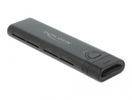DELOCK Ext Gehäuse USB Type-C M.2 NVMe PCIe oder SATA SSD