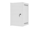 LANBERG 10" 9U 280x310 Wandgehäuse Metalltür (FlatPack) gr