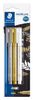 STAEDTLER Marker metallic pen gold, silber & white BK retail