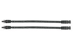 kabelmeister  Solar-Fensterdurchführung MC4 schwarz 30cm