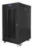 Lanberg FF01-8822-23BL rack 22U Vrijstaande rek Zwart