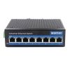 Wantec Switch Industrial PoE  Ethernet für Hutschiene 8 Port