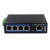 Wantec Switch Industrial      Ethernet für Hutschiene 5 Port