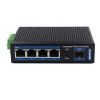 Wantec Switch Industrial Fiber Ethernet für Huts. 4Port+1SFP