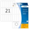 HERMA Vielzwecketiketten weiß 13x50 mm Papier matt 672 St.