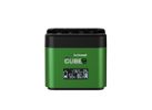 Hähnel Doppelladegerät Pro Cube 2 - Fuji mit LCD-Display retail