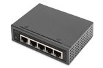 DIGITUS Extender PoE - 5-Port Gigabit Industrial