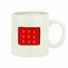 ThumbsUp! Tasse "Tic Tac Toe" 590ml weiß