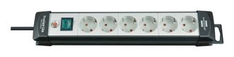 Brennenstuhl Steckdosenleiste Premium-Line  6x 5m      sw