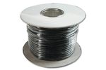 DIGITUS Telefonkabel Flachband, 4-adrig, 100m, AWG 26, sw