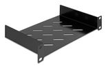 Delock 10" 1HE Fachboden, Lüftungsschlitzen 150mm, max.25kg