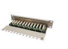 Logilink Patchpanel 12-Port RJ45 10" Cat6 geschirmt