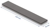 DELOCK Wärmeleitpad 120x20x3mm für M.2 Module 3,0 W/mK