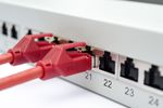 DIGITUS Patchpanel 1HE 24-Port Cat6a geschirmt lichtgrau