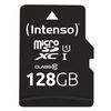 SD MicroSD Card 128GB Intenso SD-HC UHS-I inkl. SD- Adapter retail