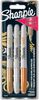 Sharpie Metallic Marker Permanent F 3 Stk Gold,Silber,Bronze Blister
