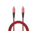 2GO USB Lade-/Datenkabel USB Type-C - USB Type-C   1m rot
