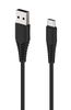 2GO USB Lade-/Datenkabel USB Type-C   1m schwarz