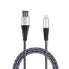 2GO USB Lade-/Datenkabel Lightning  1m  Nylon sil PET-Verp.