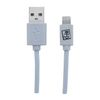 2GO USB Lade-/Datenkabel Lightning   1m   weiß in PET-Box