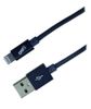 2GO USB Lade-/Datenkabel Lightning MFI-zert. 2m anthrazit