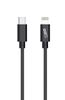 2GO Datenkabel lightning-USB Type-C anthrazit-1m MFI zert