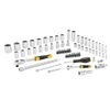 Stanley Steckschluessel-Set ½" + ¼", 72-teilig