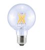 SEGULA LED Globe 80 klar E27 6,5W 2700K dimmbar