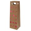 SUSYCARD Geschenktasche Kraft 13x42x13cm Wine red FSC