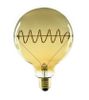 SEGULA LED Bridge Globe 125 Curved Plus gold E27 6,5W 1900K