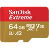 SD MicroSD Card 64GB SanDisk Extreme SDXC inkl. Adapter